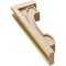 Ekena Millwork 5"W x 10"D x 30"H Thin Alma Rough Cedar Woodgrain TimberThane Corbel, Primed Tan CORUR05X10X30ALMRCPR - alternate 6